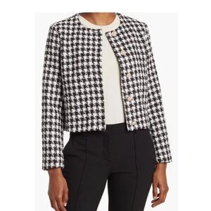 PLM Houndstooth Tweet Jacket
